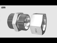 Parker 37° Flare JIC fittings 10-6F42EDMXS