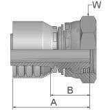 Parker Female Metric S - Swivel - 24° Cone With O-Ring – 10C48-12-5 Series - Parker Store Nigeria