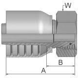 Parker Female Metric S - Swivel - (24˚ Cone with O-Ring) - 1C970 SERIES - Parker Store Nigeria