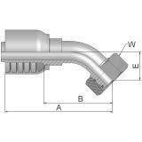 Parker High Pressure Parkrimp No-Skive Fittings 10C70168 Series - Parker Store Nigeria