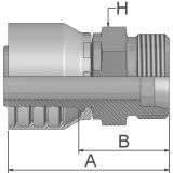 Parker Male Metric S - Rigid - (24° Cone) Straight - 1D248 Series - Parker Store Nigeria